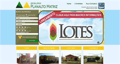 Desktop Screenshot of imobiliariaplanalto.com.br